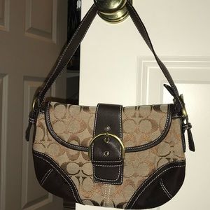 Brown & Tan Coach purse